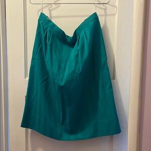 Elegant Teal Skirt